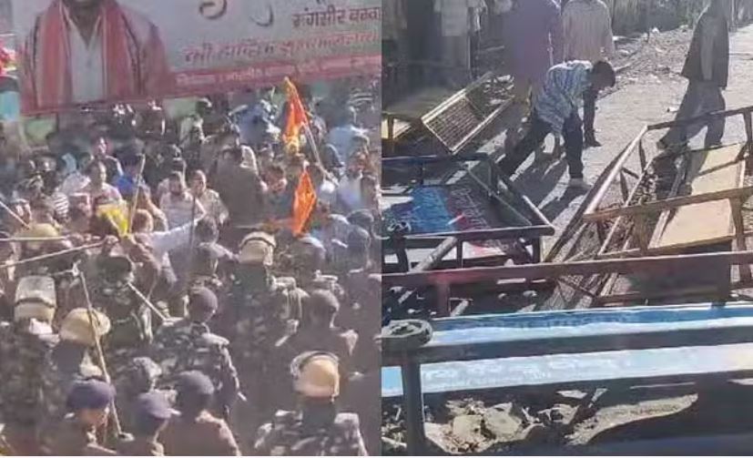 उत्तरकाशी में मस्जिद को लेकर विवाद, पथराव और लाठीचार्ज...शहर में तनाव