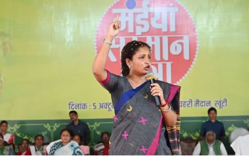 झारखंड: भाजपा के चुनावी घोषणापत्र पर कल्पना सोरेन का हमला