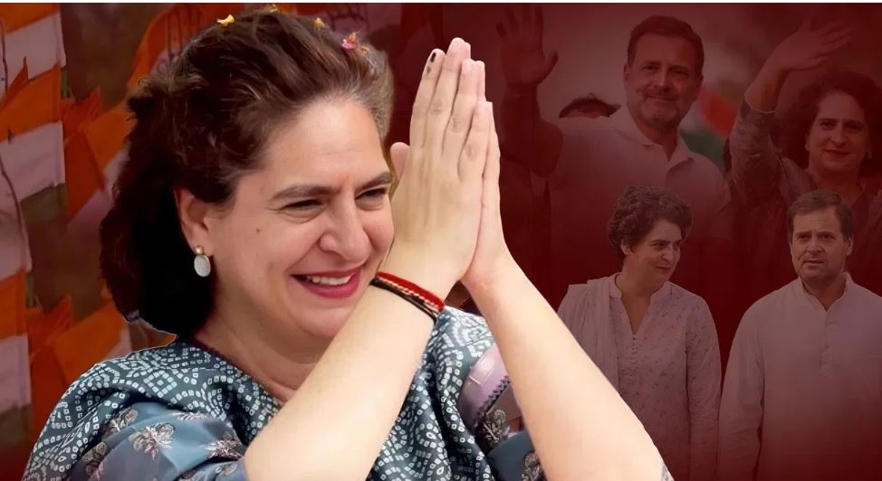 कांग्रेस ने प्रियंका गांधी को बनाया उम्मीदवार, वायनाड से लोकसभा चुनाव लड़ेंगी