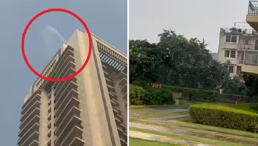 गुरुग्राम में डीएलएफ सोसायटी में कराई गई कृत्रिम वर्षा, ऐसे हुई पूरी प्रक्रिया