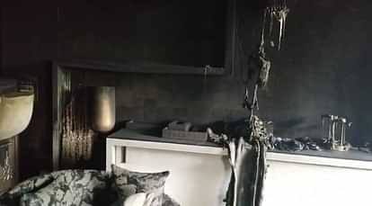 आग में झुलसकर तीन की मौत, मंदिर में रखे दीपक से हुआ हादसा