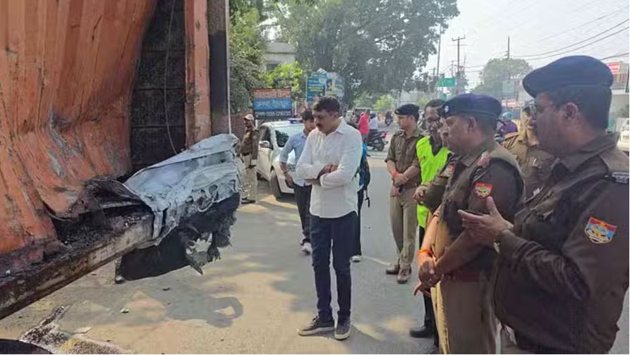 ओएनजीसी चौक हादसा... घटना के बाद नंबर प्लेट उखाड़कर ले गया था चालक