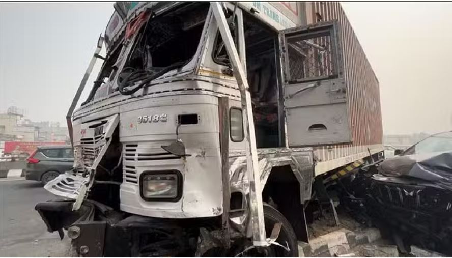 पानीपत में नशेड़ी ट्रक ड्राइवर का कहर: फ्लाईओवर पर पांच लोगों की ली जान