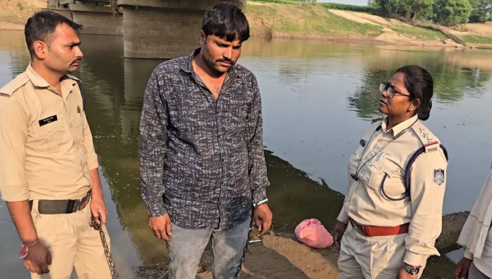 जबलपुर: औलाद ना होने पर पत्नी की हत्या, जींस पहनाकर नदी में फेंका