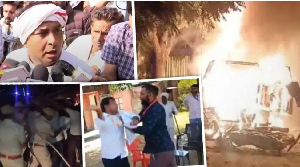 समरावता पहुंचे नरेश मीणा पुलिस हिरासत में, कहा था- गिरफ्तारी देने गांव पहुंचा हूं