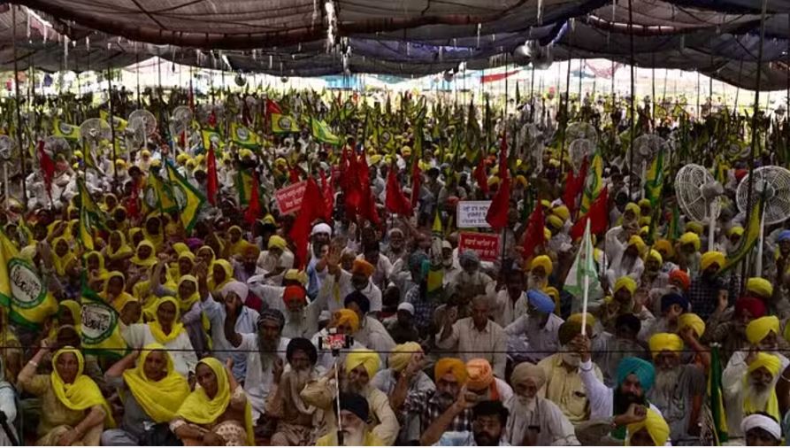 फिर किसान आंदोलन: शंभू बाॅर्डर पर बैठे किसान करेंगे दिल्ली कूच