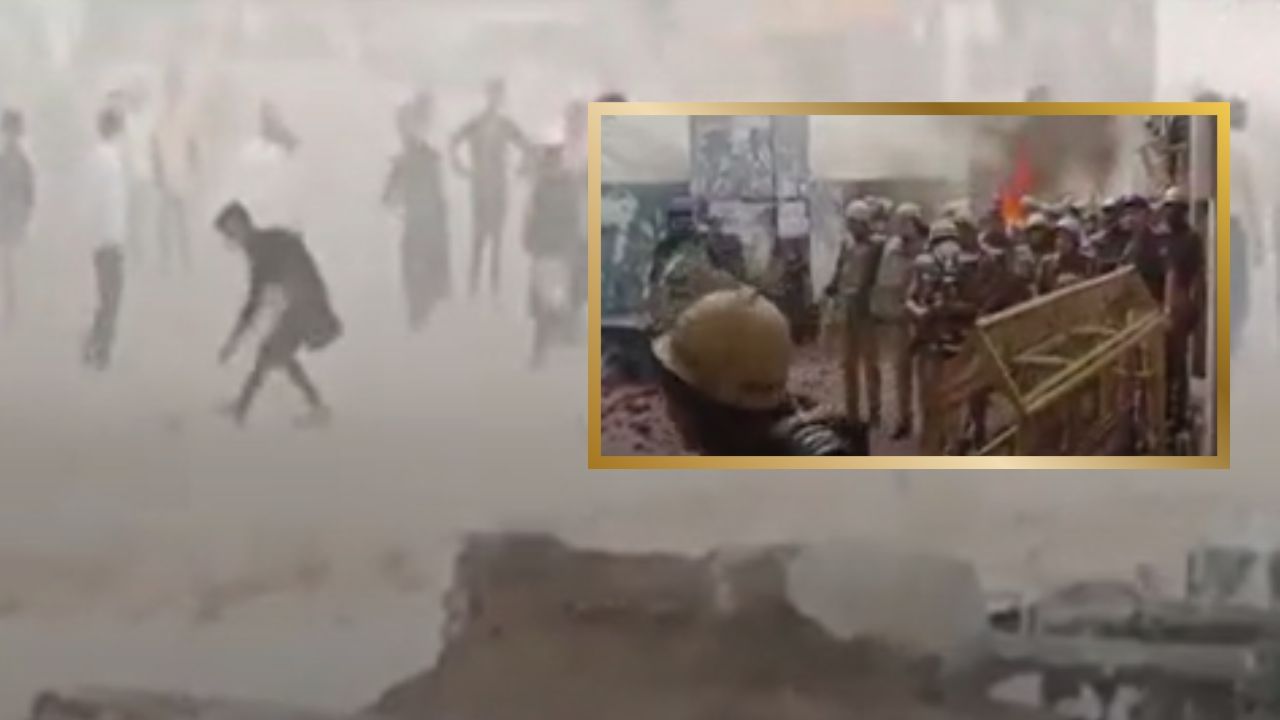 पथराव, गाड़ियों को तोड़ा…एटा में दरगाह की जमीन को लेकर संग्राम