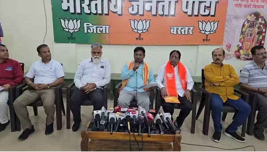 छत्तीसगढ़ में हर आतंक और अपराध के पीछे कांग्रेस का हाथ: सांसद महेश कश्यप