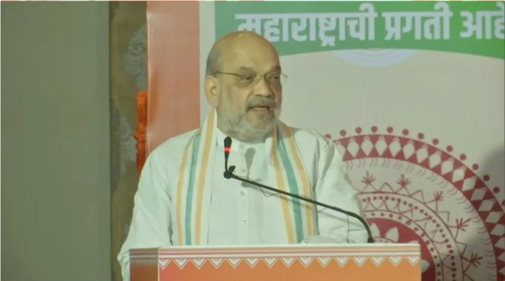 विधानसभा चुनाव: अमित शाह ने महाराष्ट्र में जारी किया बीजेपी का घोषणा पत्र