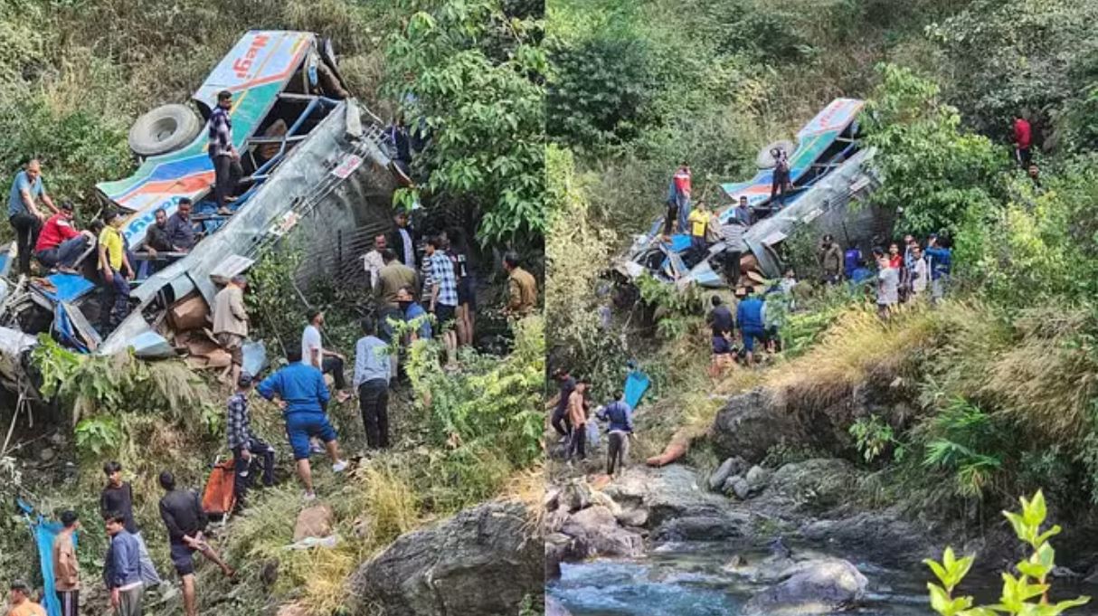 अल्मोड़ा में बस खाई में गिरी, 15 यात्रियों की मौत, कई घायल