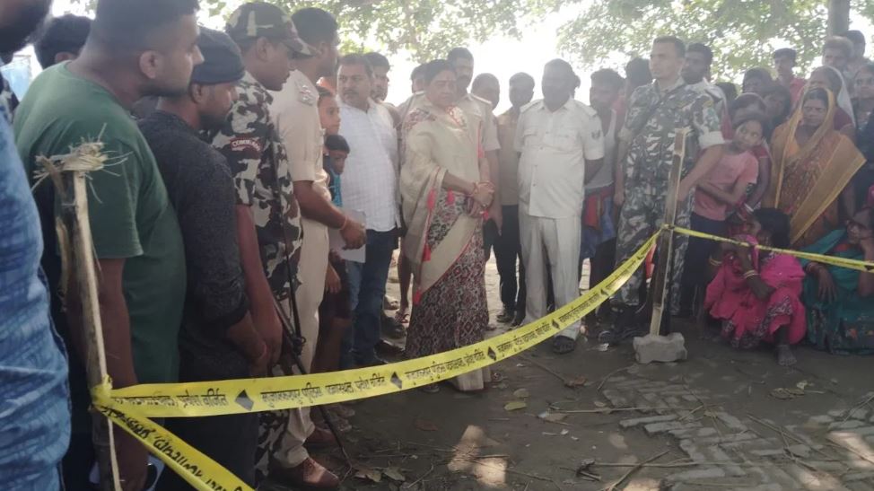 मुजफ्फरपुर में चाचा-भतीजे की हत्या, सीने-सिर में मारी गोली