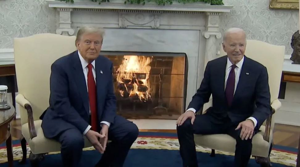 व्हाइट हाउस में बाइडेन ने डोनाल्ड ट्रंप से की मुलाकात, बोले- वेलकम बैक