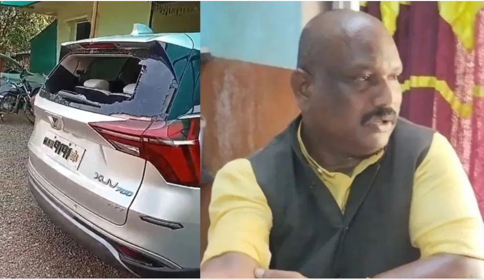 वंचित बहुजन अघाड़ी के नेता पर जानलेवा हमला, गाड़ी में हुई तोड़फोड़