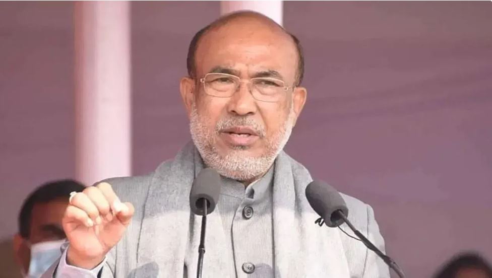 मणिपुर में बीरेन सिंह सरकार को झटका, एनपीपी ने समर्थन लिया वापस