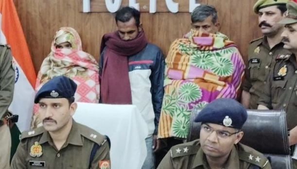 मुजफ्फरनगर: हनीट्रैप का सनसनीखेज खुलासा,महिला सहित तीन गिरफ्तार