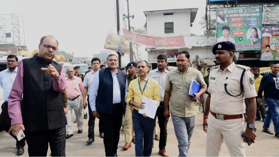 मुख्य सचिव ने बिहटा में ट्रैफिक और विकास योजनाओं पर अधिकारियों को दिए कड़े निर्देश