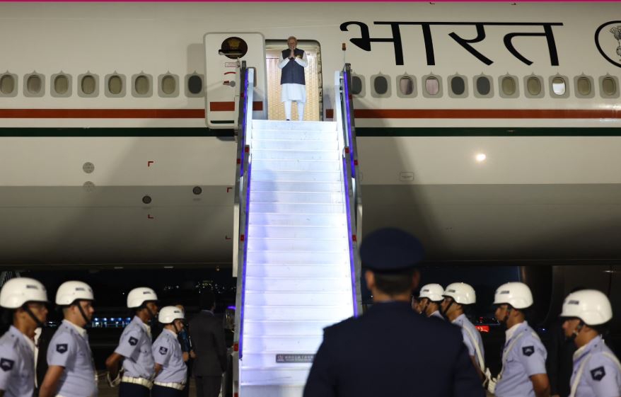 जी-20 सम्मेलन के लिए ब्राजील पहुंचे पीएम मोदी, मंत्रोच्चारण के साथ हुआ स्वागत