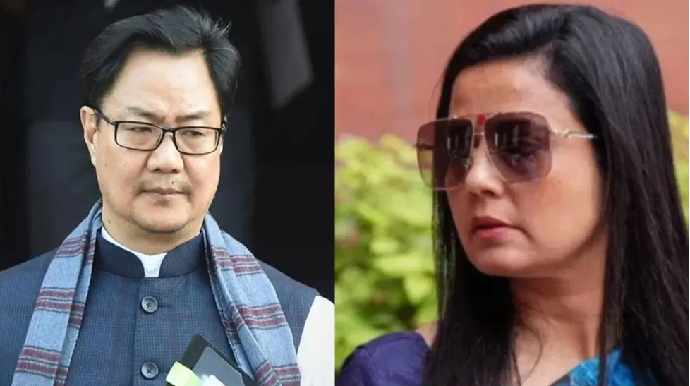 किरेन रिजिजू के खिलाफ महुआ मोइत्रा का विशेषाधिकार हनन का नोटिस