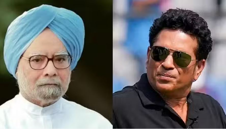 सचिन और सिंधू ने पूर्व प्रधानमंत्री मनमोहन सिंह को दी श्रद्धांजलि