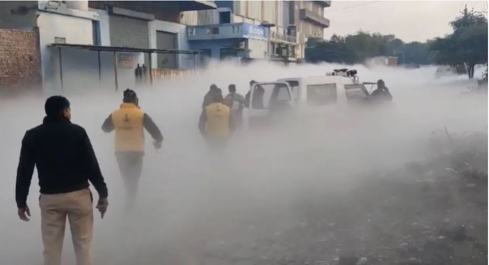 जयपुर में फिर से गैस रिसाव, फिलिंग प्लांट में लीकेज; मचा हड़कंप