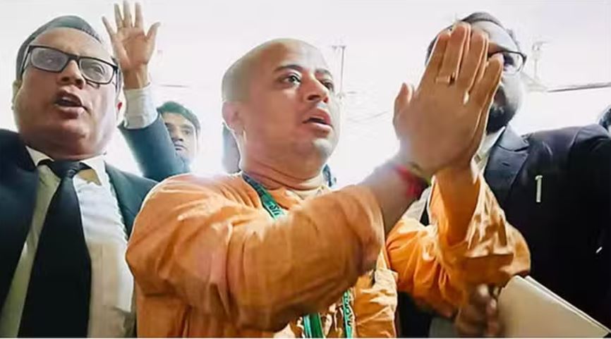 2 जनवरी तक जेल से बाहर नहीं आएंगे चिन्मय दास, साथ में कोई वकील नहीं हुआ पेश