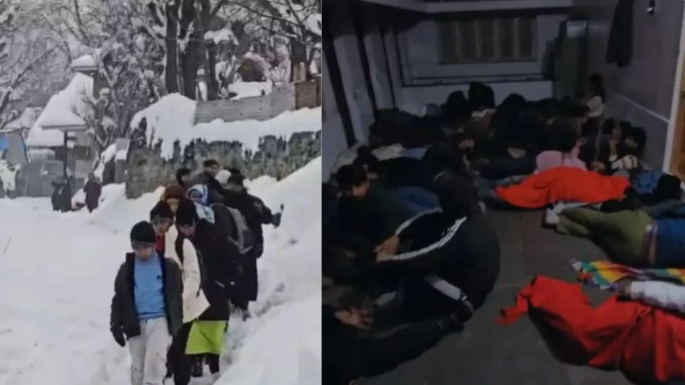 बर्फ में फंसे पयर्टकों के लिए फरिश्ता बने कश्मीरी, पनाह के लिए खोले मस्जिद के दरवाजे