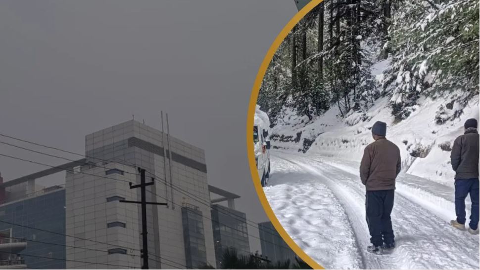बूंदाबांदी…दिल्ली में बदला मौसम, कश्मीर से लेकर हिमाचल तक भारी बर्फबारी