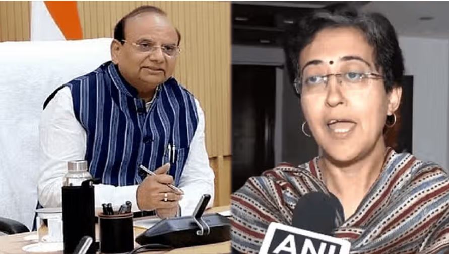 एलजी वीके सक्सेना ने सीएम आतिशी को पत्र लिखकर जताई नाराजगी, विशेष सत्र बुलाने की दी सलाह