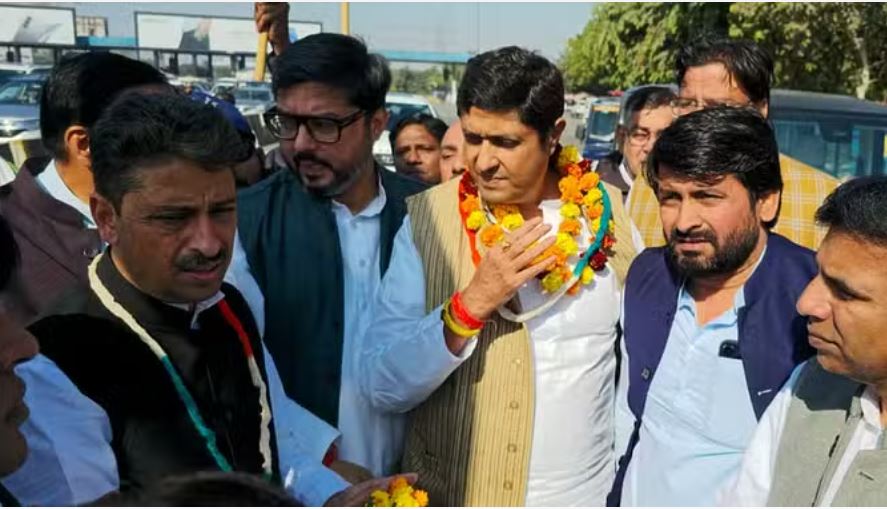 जेल में बंद किसानों से मिलने पहुंचे कांग्रेस सांसद इमरान मसूद, पुलिस ने रोका