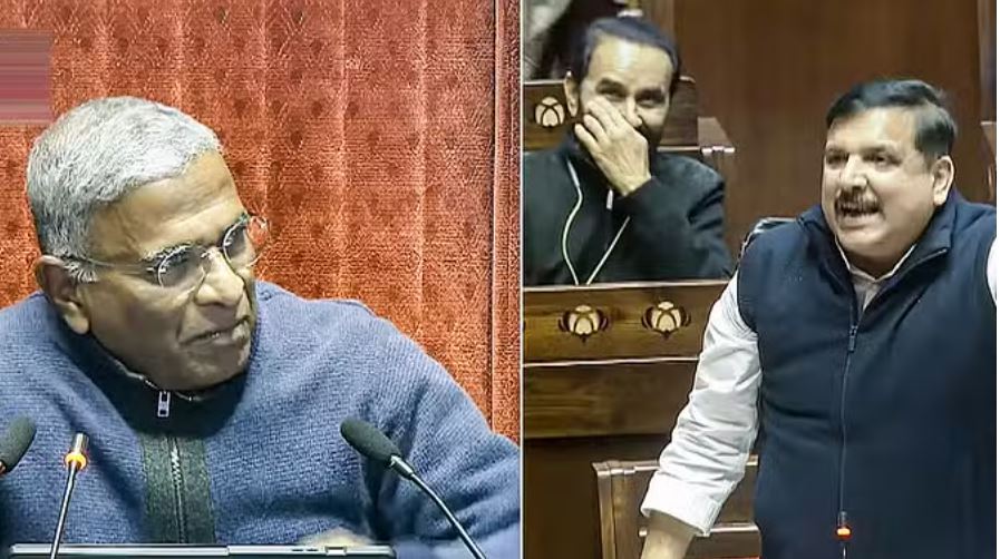 राज्यसभा में भिड़े संजय और नड्डा: आप का मतदाता सूची से नाम हटाए जाने का आरोप