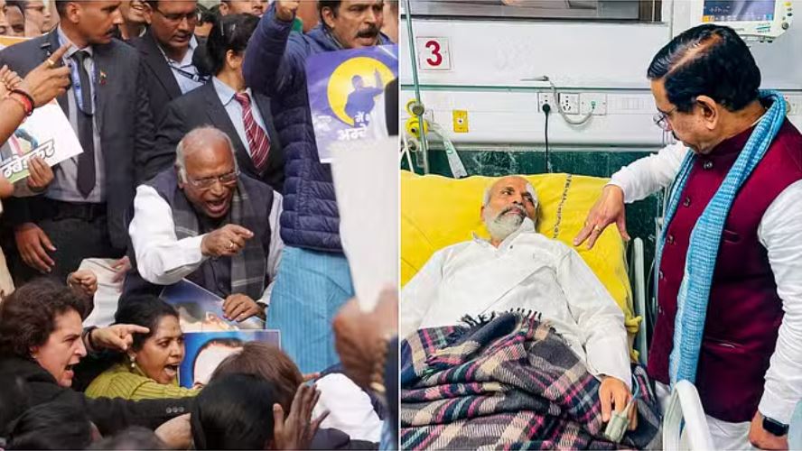 धक्कामुक्की को लेकर खरगे ने बिरला को लिखा पत्र; भाजपा सांसद बोले- देश गुंडे को बर्दाश्त नहीं करेगा