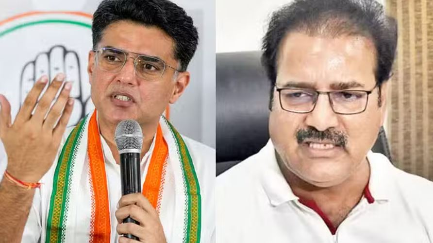 पुराने अंदाज में नजर आए सचिन पायलट, अपनी ही सरकार के पूर्व मंत्री की मंच पर ली चुटकी