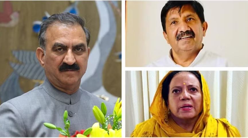 सीएम सुक्खू, प्रतिभा और मुकेश दिल्ली हुए रवाना, बेलगांव में कांग्रेस रैली में होंगे शामिल