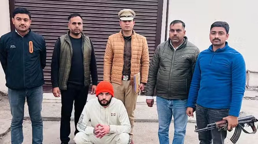लॉरेंस गैंग का बदमाश गिरफ्तार: एसटीएफ सोनीपत ने मोहाली से पकड़ा