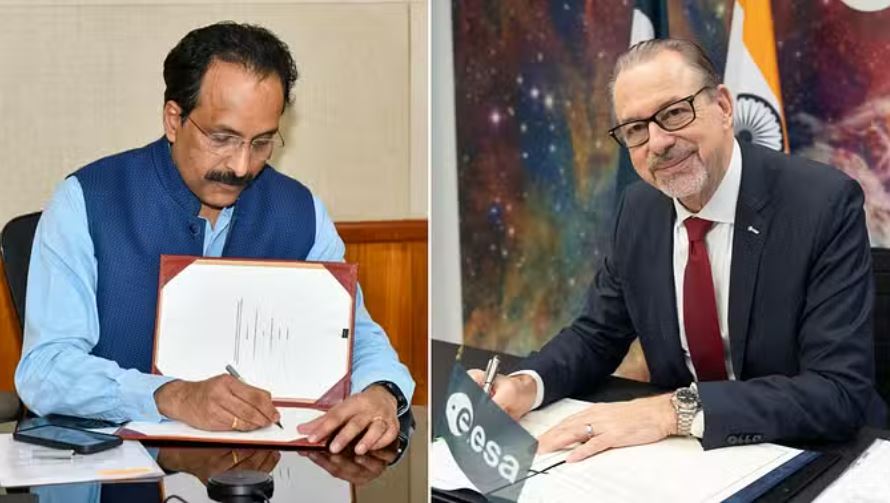इसरो-ईएसए के बीच बड़ा समझौता, अंतरिक्ष यात्रियों के प्रशिक्षण पर मिलकर सहयोग करेंगी दोनों एजेंसियां