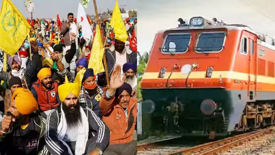  किसान आंदोलन के चलते रेल यातायात प्रभावित, राजस्थान से पंजाब जाने वाली चार ट्रेनें रद्द