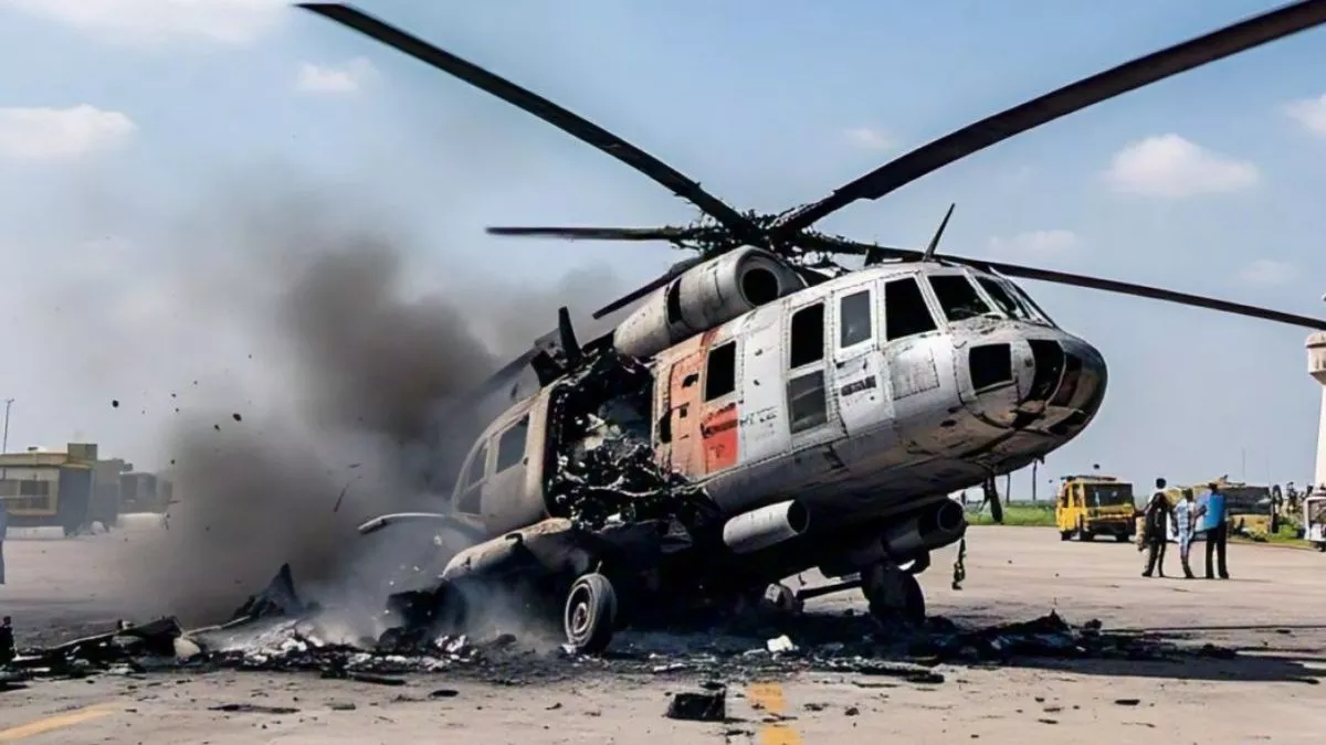 गुजरात के पोरबंदर में कोस्टगार्ड का हेलीकॉप्टर क्रैश, तीन की मौत