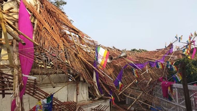 बड़ौत: निर्वाण महोत्सव में बड़ा हादसा; 65 फीट ऊंचा मंच ढहा, 7 की मौत
