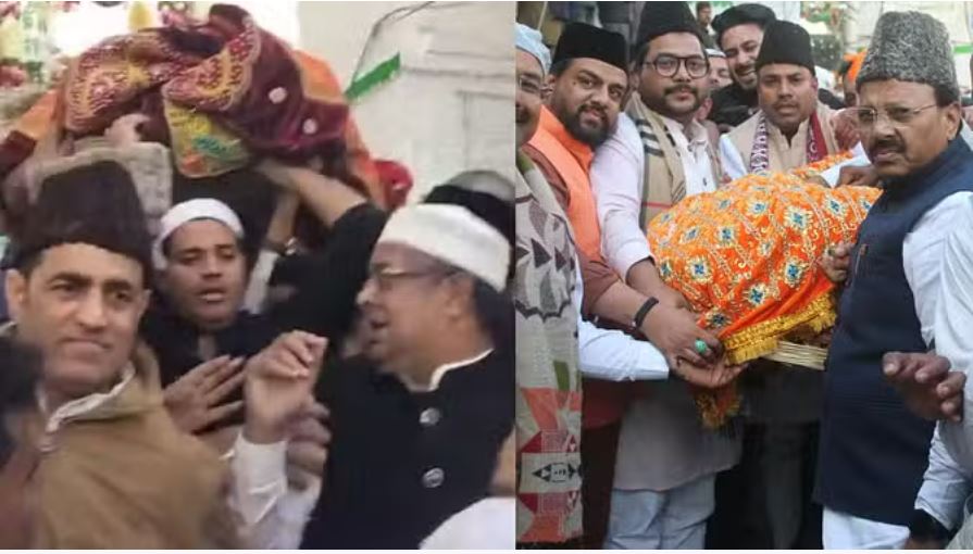 अजमेर: कांग्रेस अध्यक्ष खरगे और सीएम भजनलाल की दरगाह शरीफ में पेश हुई चादर