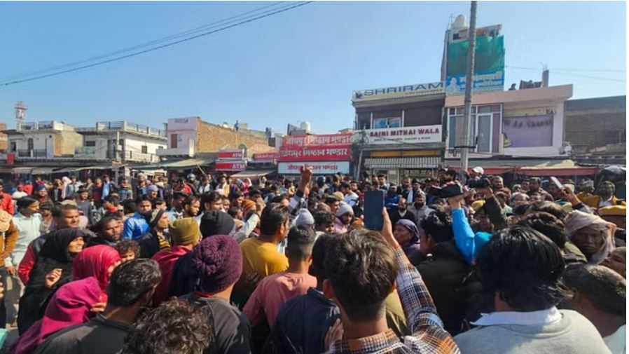 भरतपुर: रोडवेज बस ने कुचला व्यक्ति का सिर…दो घंटे तक जाम