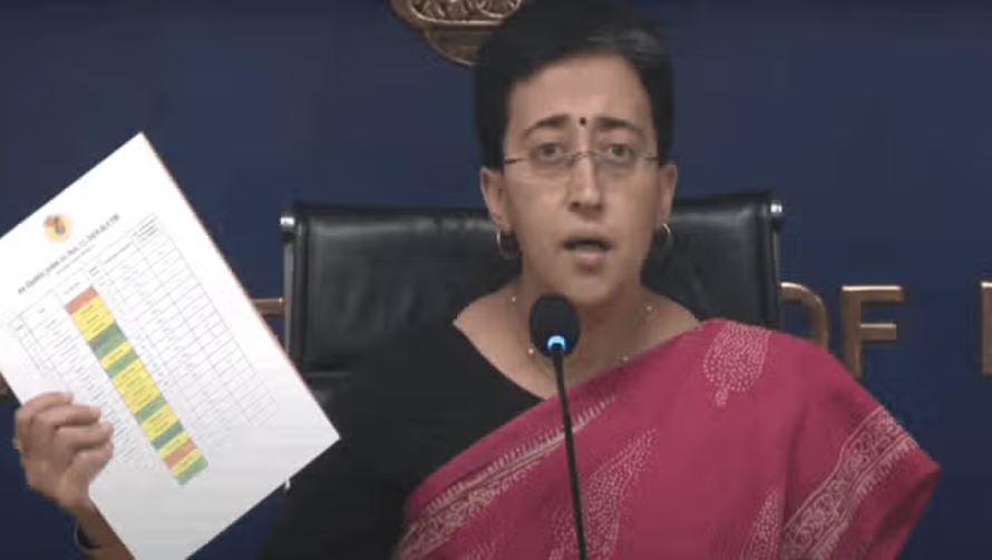 नई दिल्ली सीट पर वोटर लिस्ट में हो रहा घोटाला, आतिशी ने चुनाव आयोग को लिखा पत्र