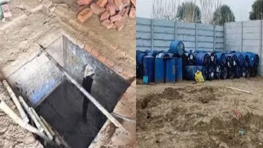 हाईटेक चोरों ने आईओसी की पाइप लाइन में मारी सेंध, भारी मात्रा में क्रूड ऑयल चोरी