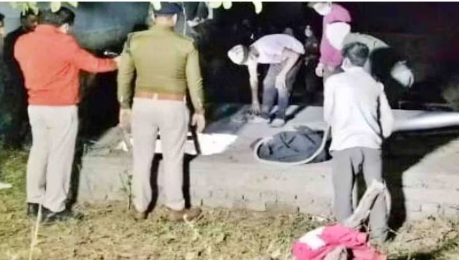 सिंगरौली में सेफ्टी टैंक में चार शव मिलने से हड़कंप, हत्या की आशंका