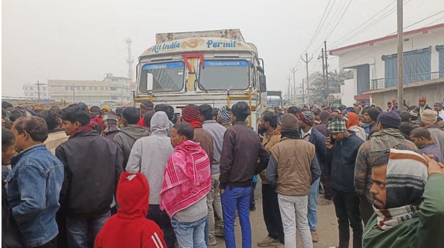 हाजीपुर-मुजफ्फरपुर हाईवे पर हादसे में दो भाइयों की मौत