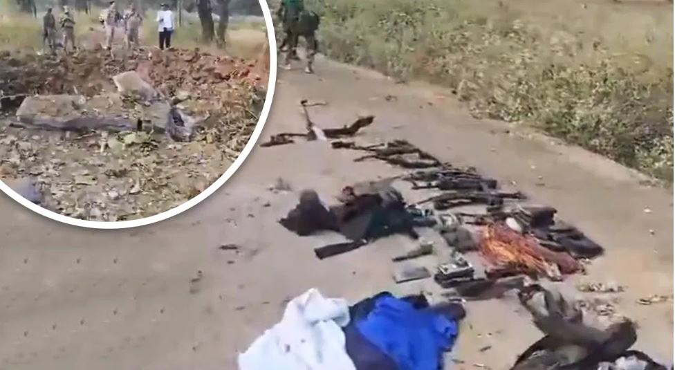 बीजापुर में नक्सलियों ने जवानों के वाहन पर किया आईईडी ब्लास्ट, नौ जवान बलिदान