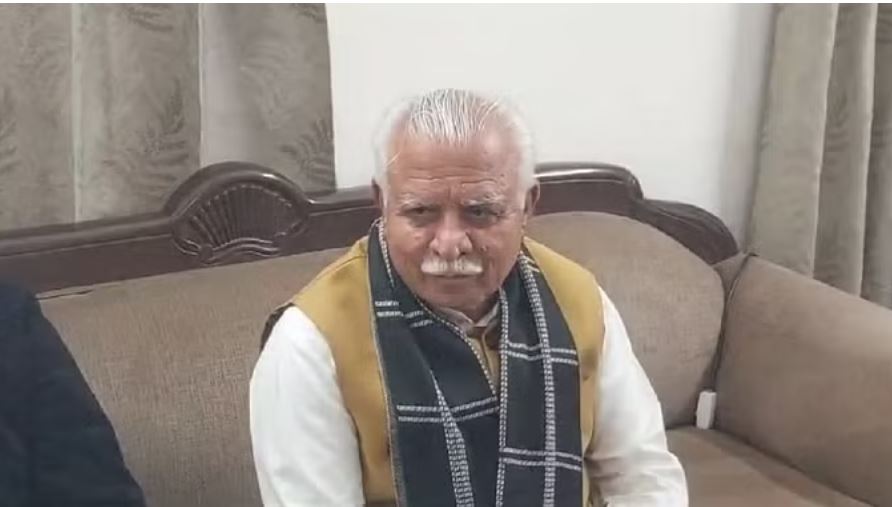 करनाल पहुंचे मनोहर लाल: 59 करोड़ की परियोजनाओं का किया उद्घाटन