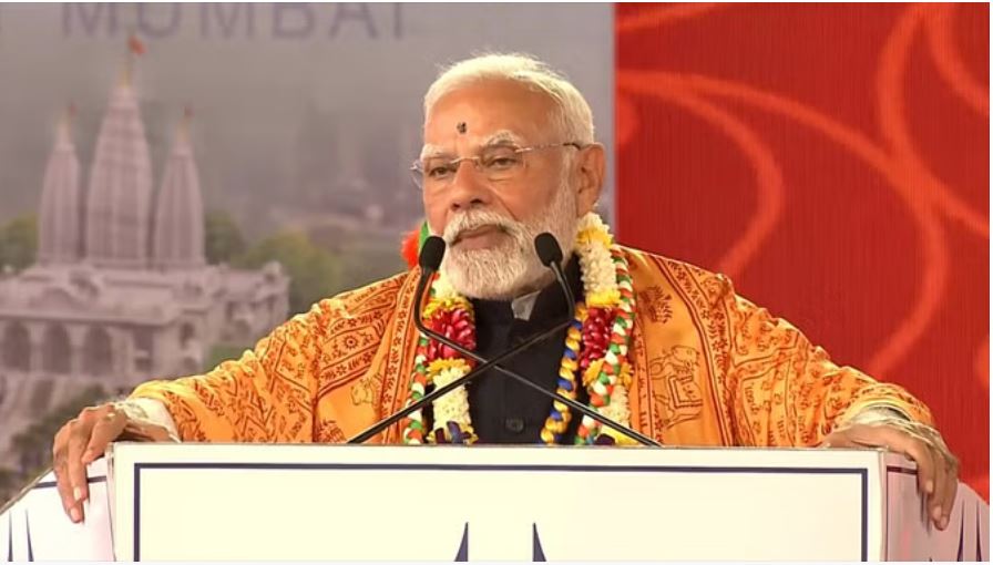 मुंबई: पीएम मोदी ने खारघर में इस्कॉन मंदिर का किया उद्घाटन