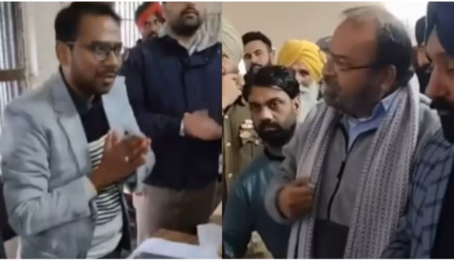 जालंधर: एसडीएम ने ऊंची आवाज में किसानों से की बात, भड़के विधायक ने किया विरोध