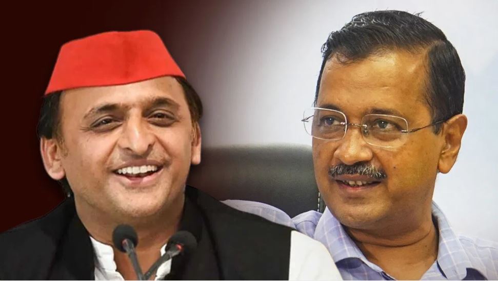 कांग्रेस और बीजेपी में इलू-इलू हो रहा है… बोले केजरीवाल, अखिलेश के साथ किया रोड शो
