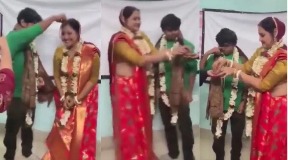 महिला प्रोफेसर का छात्र पर आया दिल, क्लासरूम में ही रचा ली शादी